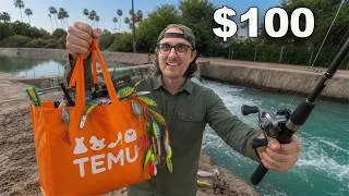 Thumbnail: $100 Temu Gear Fishing Challenge! (1v1v1)