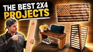 Thumbnail: 5 Incredible Woodworking Projects Anyone Can Make with 2x4's