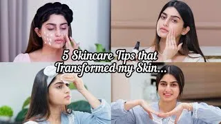 Thumbnail: Best Vitamin C serum for Glowing skin✨️| 5 Best Skincare habits that will change your Life😍✨️