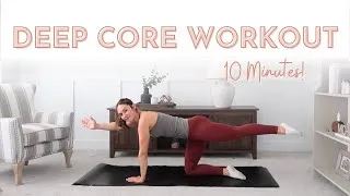 Thumbnail: 10 Minute Deep Core Workout - No Equipment!