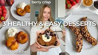 Thumbnail: 3 Healthy & Easy Dessert Recipes