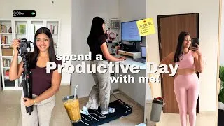 Thumbnail: Day in my life ☕💻🍛