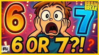 Thumbnail: 6️⃣ or 7️⃣ Trivia Challenge 💥 | Can YOU Guess Right and Keep Moving?!