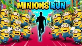 Thumbnail: MINIONS RUN🎬 | Immersive Interactive Warm Up | Viral Interactive Game