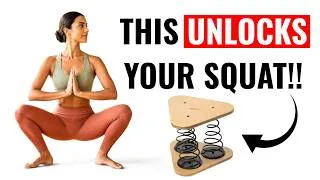 Thumbnail: Sitting Sabotages Your Spine Health, Posture, Mobility & Longevity | Malasana Pose Explained