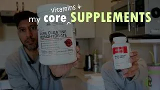 Thumbnail: Supplements Simplified: My Core Daily Stack