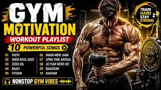 Thumbnail: GYM MOTIVATION PLAYLIST 💪 | 10 POWERFUL WORKOUT SONGS | BEST GYM SONGS