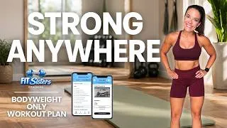 Thumbnail: STRONG ANYWHERE | Bodyweight Only Workout Programme