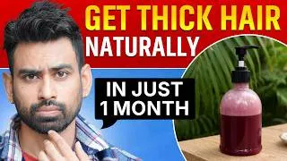 Thumbnail: 5 Natural Shampoos You Must Try (Hair fall, Grey hair, Dandruff)