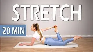 Thumbnail: 20-Minute  STRETCH FOR HIPS, BACK & LEGS - Deep Mobility & Flexibility Routine