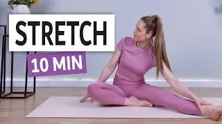 Thumbnail: 10 Min FULL BODY STRETCH - Daily Routine to Improve Flexibility & Mobility