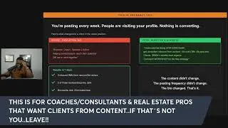 Thumbnail: Posting Every Single Week but Nothing Converts? Fix This First