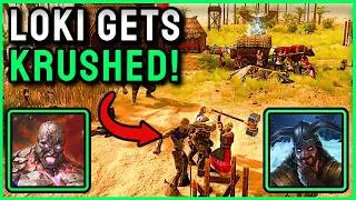 Thumbnail: Can Loki Survive The Kronos Rush? | AoM Retold Casted Game