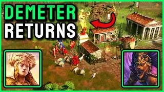 Thumbnail: Reworked Demeter vs the Aztec Rush | AoM Retold Casted Game