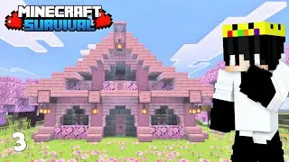 Thumbnail: I BUILT AN BEAUTIFUL TRADING HALL🔥 ||Minecraft Survival Series Ep 3