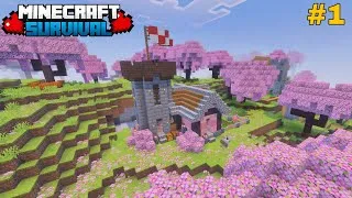 Thumbnail: I STARTED AN “EPIC” MINECRAFT SURVIVAL SERIES PE!🔥