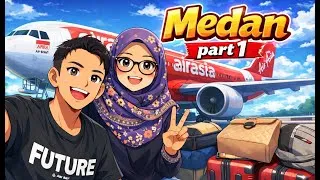 Thumbnail: Flying to Medan ✈️ Our Trip Starts Here! | Part 1