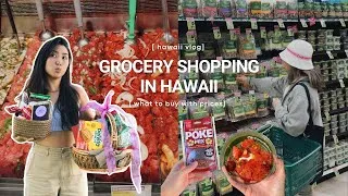 Thumbnail: grocery shopping in hawaii - how expensive is it? & what we buy as locals + shopping for gifts 🌺🛒
