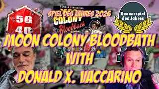 Thumbnail: Kennerspiel des Jahres 2026 - Moon Colony Bloodbath with Donald X. Vaccarino