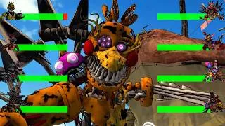 Thumbnail: [SFM FNaF] Nightmare VS Carnival Hunters WITH HEALTHBARS