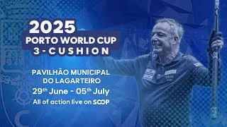 Thumbnail: [06/29 - 07/05] PORTO World Cup 3-Cushion 2025