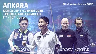 Thumbnail: [06/09 - 06/15] ANKARA World Cup 3-Cushion 2025