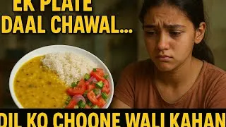 Thumbnail: "Sirf Ek Plate Daal Chawal Ne Zindagi Badal Di | Heart-Touching Twist"