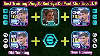 Thumbnail: How To Train Showtime Rodrigo De Paul In Efootball 2026 | Rodrigo De Paul Efootball 2026