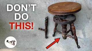 Thumbnail: I've Never Seen This Before - Furniture Repair Dilemma! A Fixing Furniture Restoration