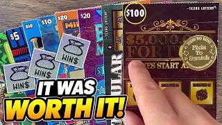 Thumbnail: THE RISK PAID OFF! $100 $5,000,000 Fortune