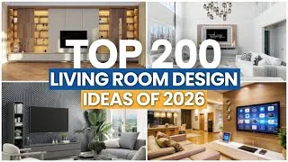 Thumbnail: You Won't Believe These 200 NEW Modern Living Room Design Trends for 2026