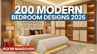 Thumbnail: Best 200 Modern Bedroom Design Ideas 2026 | Luxury Bedroom Furniture & Interior Decorating Trends