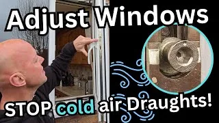 Thumbnail: Fix Your UPVC Window to Stop Cold Air Draughts Now!