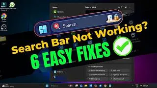 Thumbnail: Windows Search Not Working? FIX IT NOW! (Windows 11)