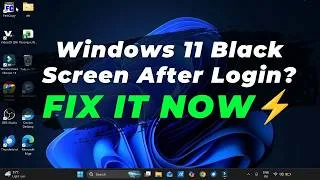 Thumbnail: Windows 11 Black Screen After Login? FIX IT NOW! (2026)