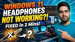 Thumbnail: Wired Headphone not working in Windows 11 #windows11 #wiredheadset #wiredheadphones
