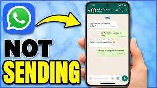 Thumbnail: How to Fix WhatsApp Messages Not Sending — Full Guide