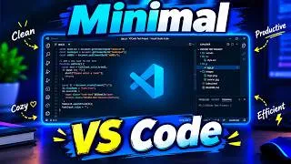 Thumbnail: How I Transformed VS Code Into a Cozy Workspace #devsetup