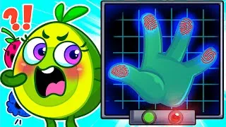 Thumbnail: 🎯☝️ Unique Fingerprints 😳 Who Stole Polly's Little Bear? Best Kids Cartoon ✨ New Episode ! #baby