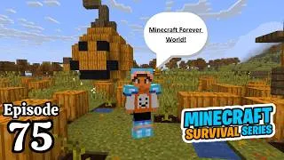 Thumbnail: I Gave My Pumpkin Cafe a HUGE Upgrade in Minecraft! - Ep. 75