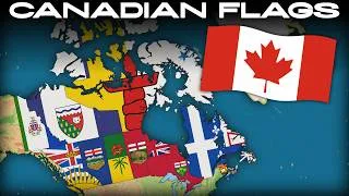 Thumbnail: All flags of Canadian provinces and territories