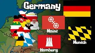 Thumbnail: All flags of the German states. Travel to the states 🌍
