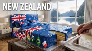 Thumbnail: Flag Cake Bed Cutting ASMR 😍🍰 Most Satisfying Country Cake Compilation🇧🇷🇦🇺🇫🇮#viralvideo 