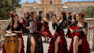 Thumbnail: Flamenco Fiesta Lounge 🎸 Cha-Cha-Cha Latin Fusion with Spanish Guitar, Accordion & Trumpet