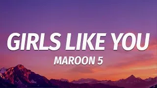Thumbnail: Maroon 5 - Girls Like You (Lyrics) ft. Cardi B