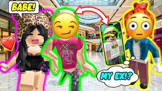 Thumbnail: 🎭 MY EX CATFISHED MY BEST FRIEND TO MESS WITH ME 😳 #roblox #robloxstory