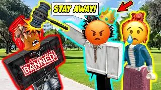 Thumbnail: 🛡️ MY ADMIN BOYFRIEND SAVED ME FROM MY TOXIC EX 💘 #roblox #robloxstory