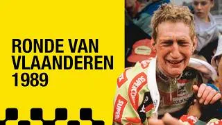 Thumbnail: Edwig Van Hooydonck becomes Eddy Bosberg ⚡️ | Ronde van Vlaanderen 1989