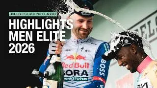 Thumbnail: A nail-biting finish in the capital! 🥵 | Highlights Brussels Cycling Classic 2026