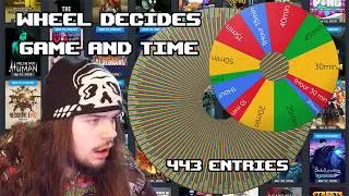 Thumbnail: WHEEL DECIDES MY FATE | Playing Randomly Chosen Games